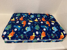 Load image into Gallery viewer, SOLD OUT: Car Changing Pad: Dinosaurs Blue 🦕
