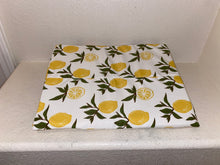 Load image into Gallery viewer, Car Changing Pad: Lemons 🍋
